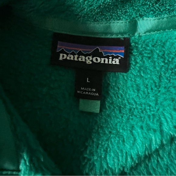 Patagonia Re-Tool Snap-T fleece Pullover sweater in green - Picture 3 of 4